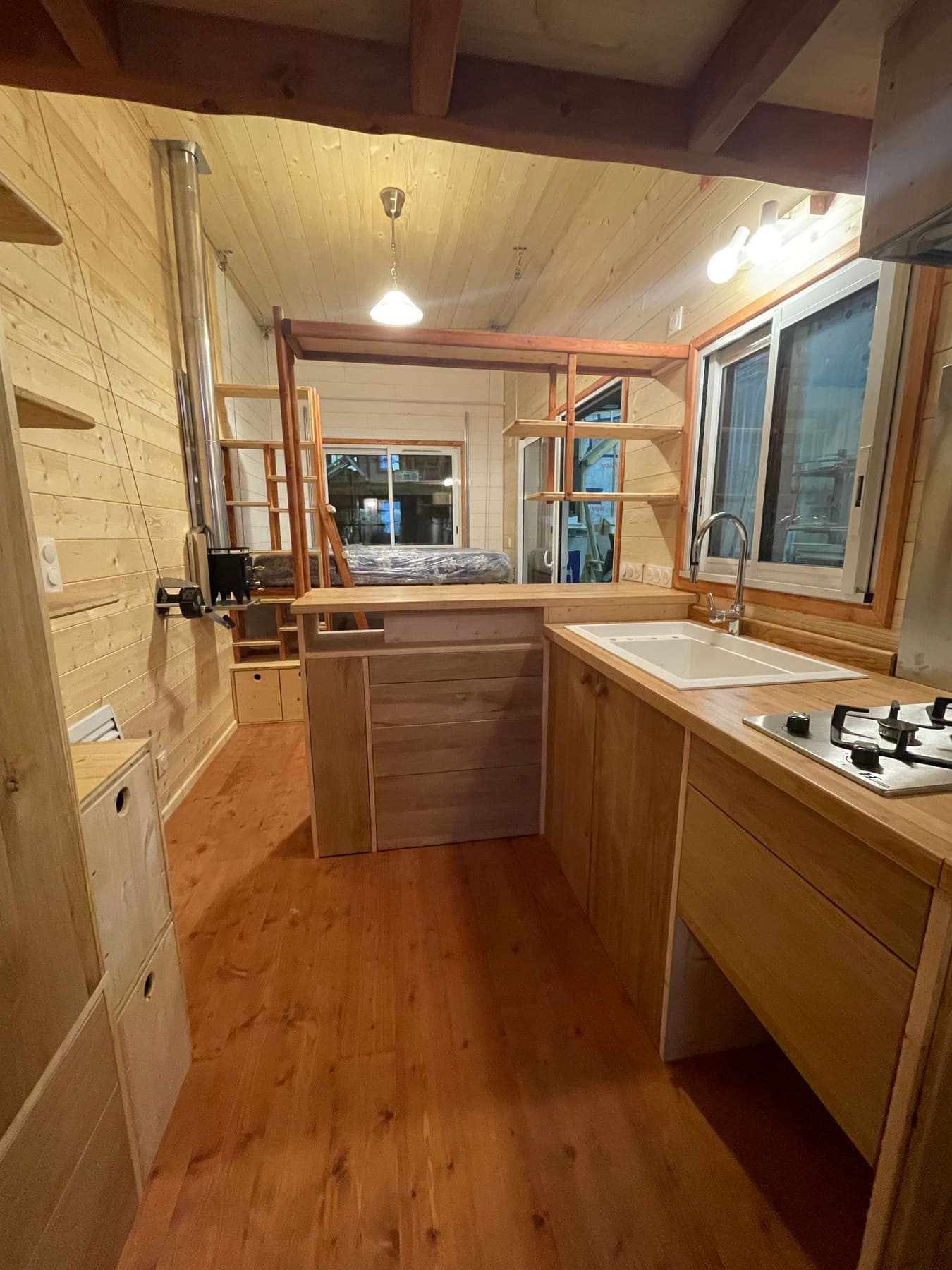 Tiny house en chantier participatif